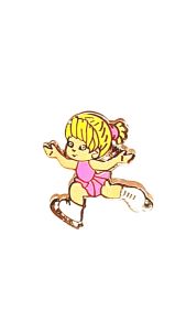 Pin schaatsmeisje