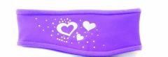 Hearts purple hoofdband 