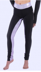 Pant Dublino Nero-Rosa