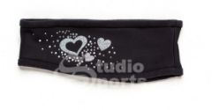 Hearts black hoofdband