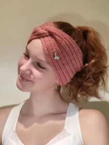 Brilliance SK8 hoofdband OldRose