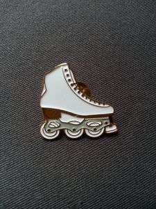 Inline skate pin