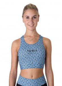 .Moka top Zanzibar blue