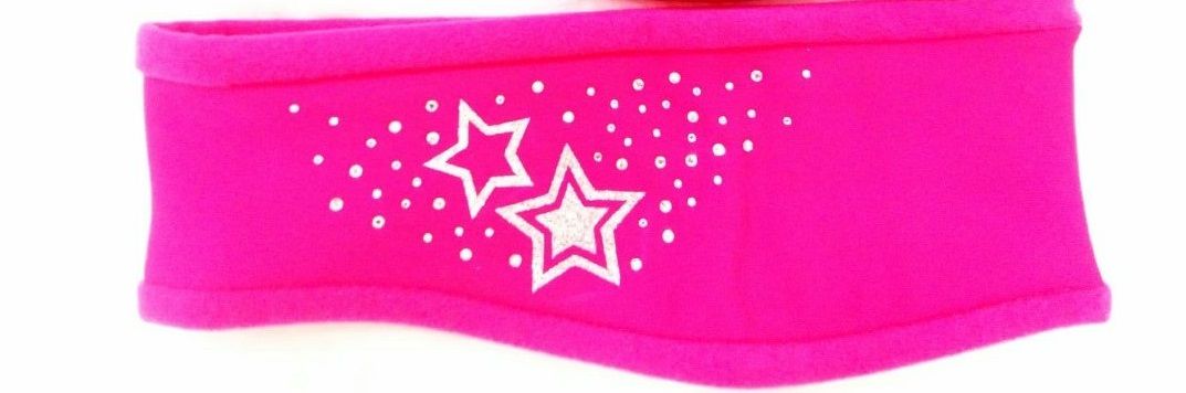 Stars pink hoofdband 