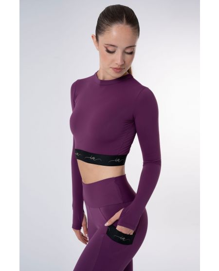 .Amoli top Plum