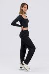 Ritsbroek-zipper pant 