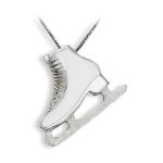 Mikelart skate small- white enamelled