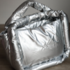 JIV rink side tote bag Silver