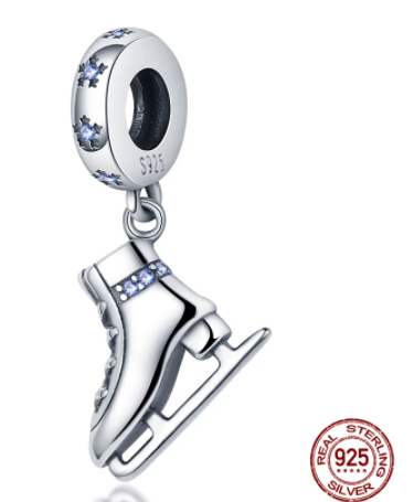 Sterling silver Skate bracelet
