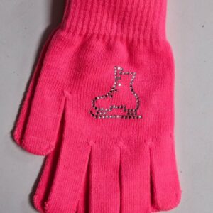 Skate gloves neon pink