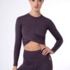 Elvira top PansyPurple