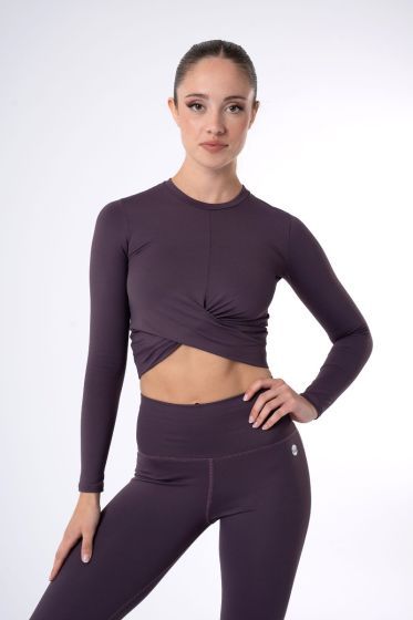 Elvira top PansyPurple