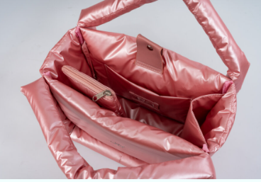 JIV rink side tote bag Pink