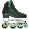 Snow White inline plate & wheels