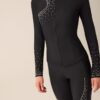 Jacket rhinestones Black 349