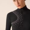 Jacket rhinestones Black 349