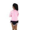 Fleece sparkle jacket Soft pink
