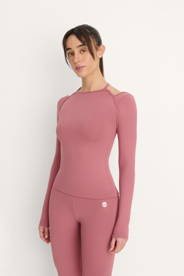 Longsleeve Ivone violet
