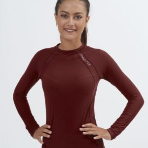 Longsleeve In&Out Bordeaux
