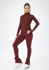 Legging Bordeaux