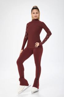 Legging Bordeaux