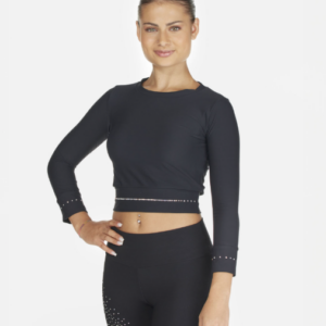 Cropped top crystals